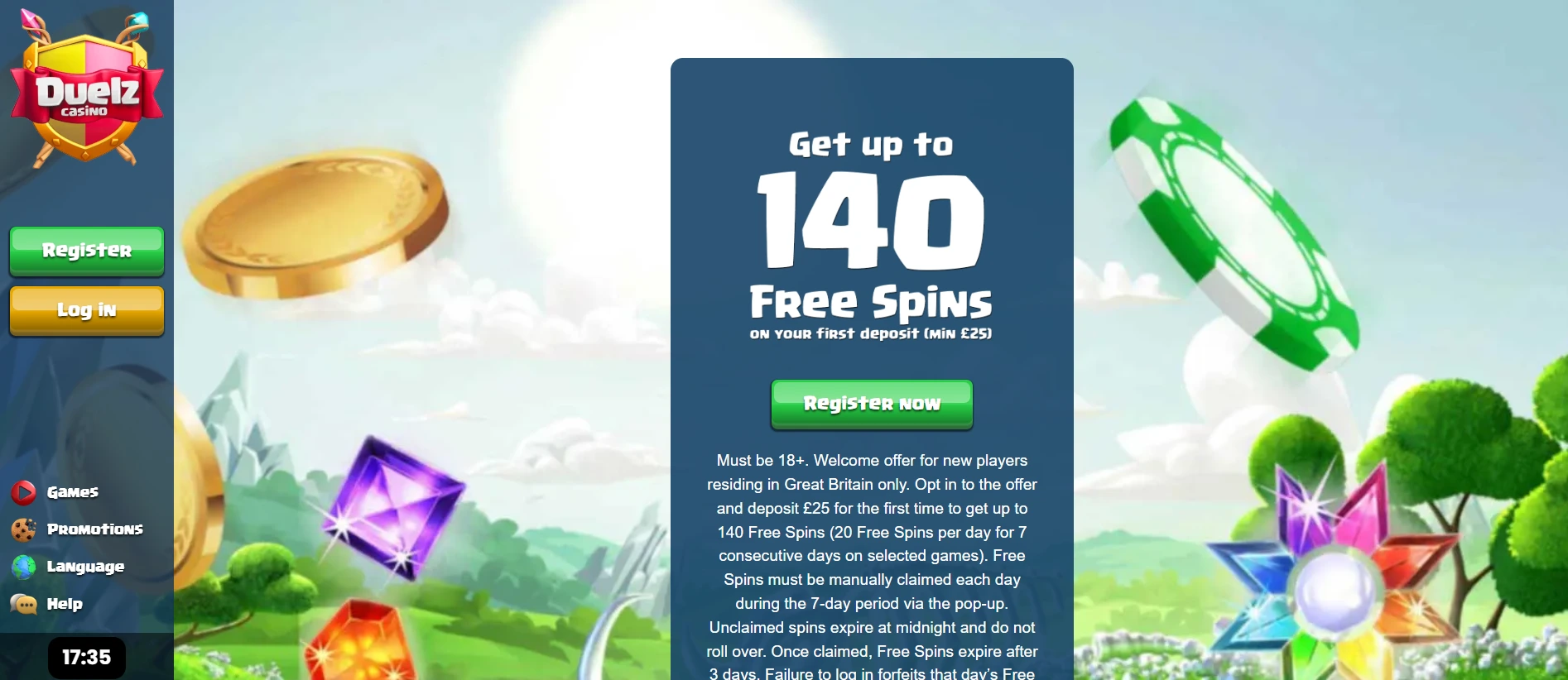 Duelz casino site